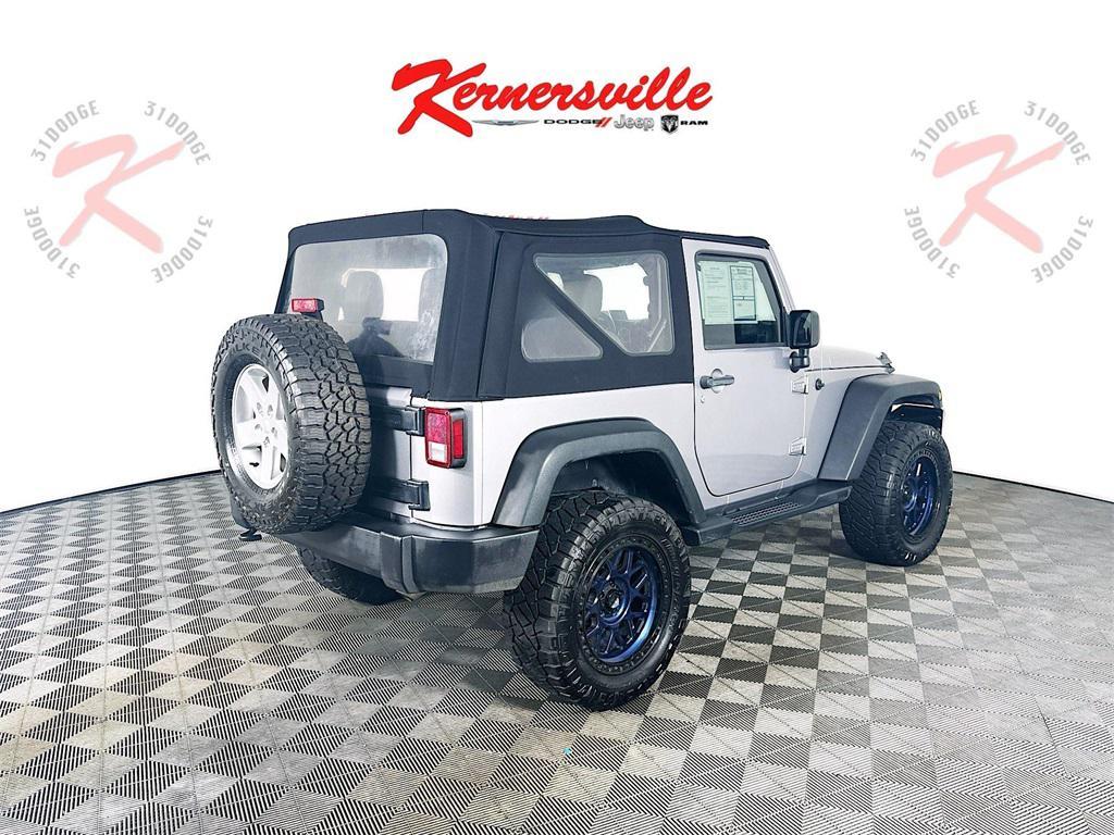 used 2016 Jeep Wrangler car, priced at $17,285