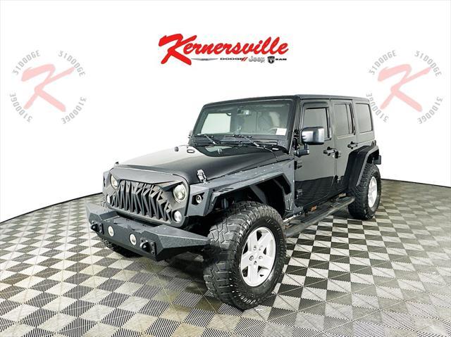 used 2016 Jeep Wrangler Unlimited car, priced at $19,785