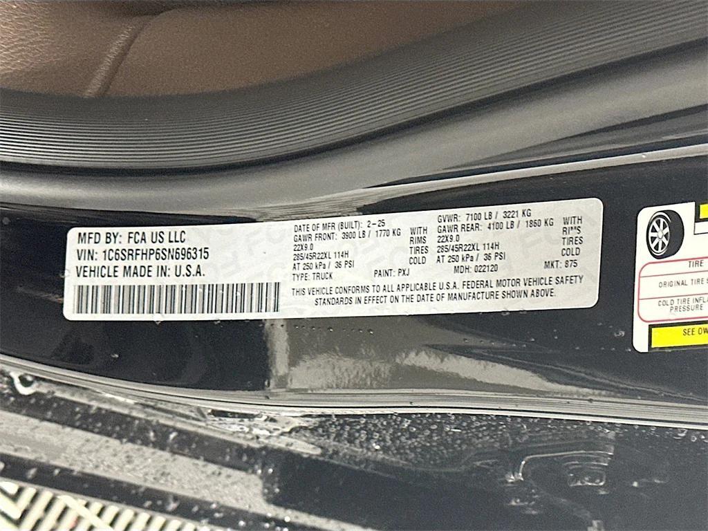 new 2025 Ram 1500 car, priced at $67,820