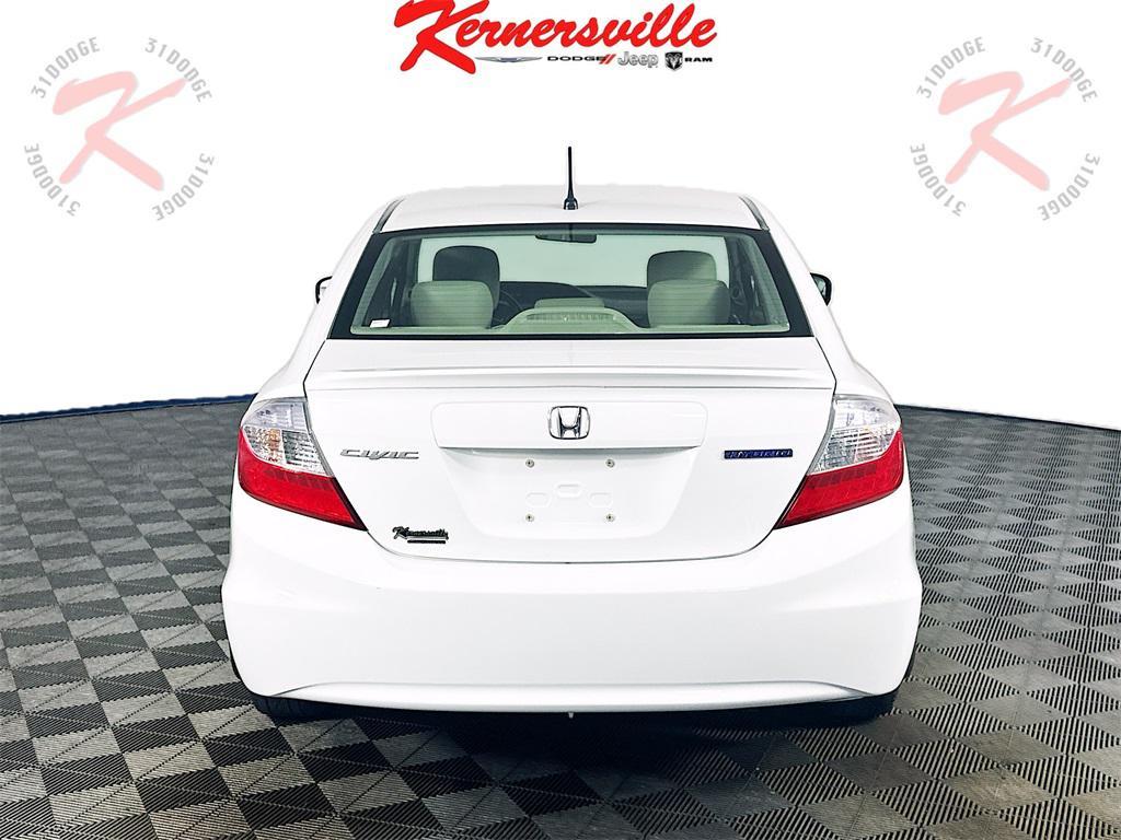 used 2012 Honda Civic Hybrid car, priced at $6,885