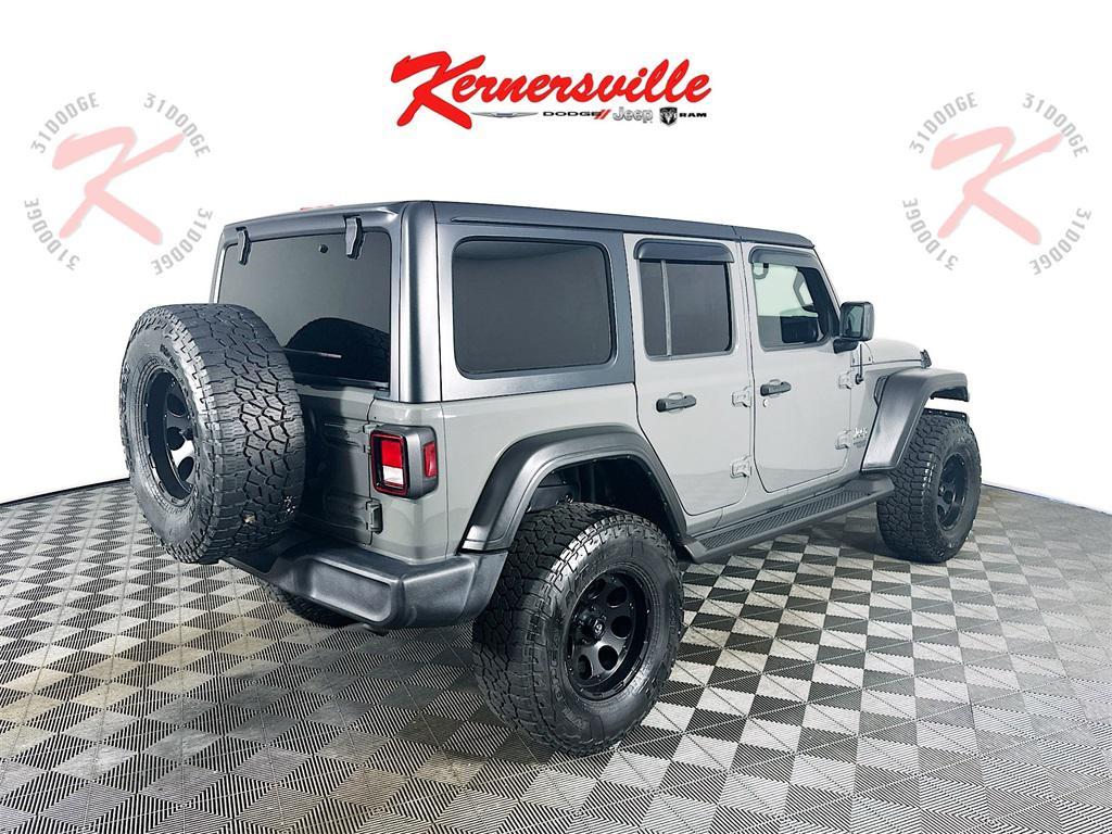 used 2020 Jeep Wrangler Unlimited car, priced at $24,535