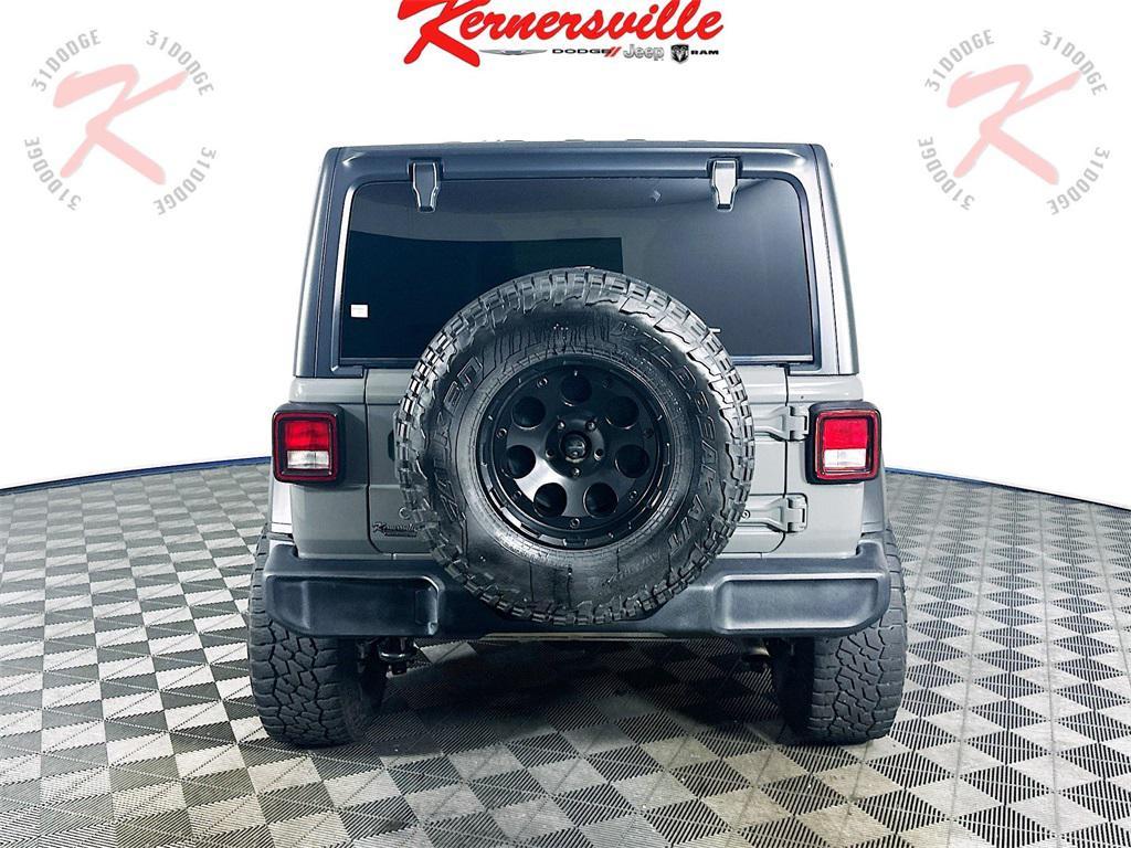 used 2020 Jeep Wrangler Unlimited car, priced at $24,535