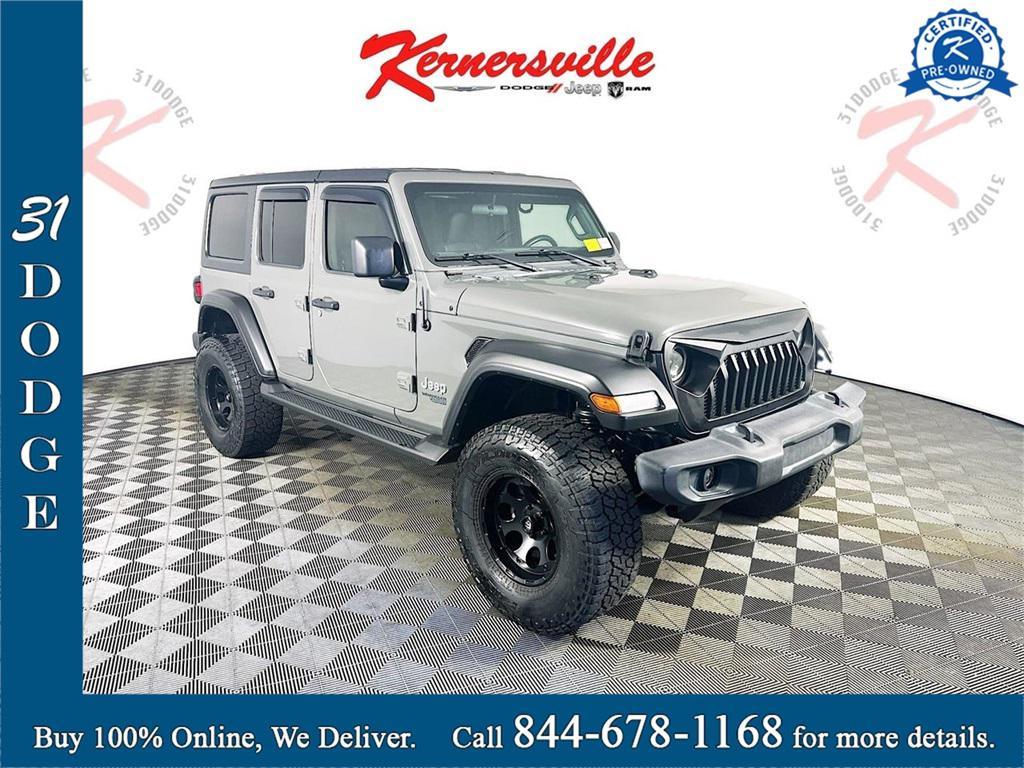 used 2020 Jeep Wrangler Unlimited car, priced at $24,535