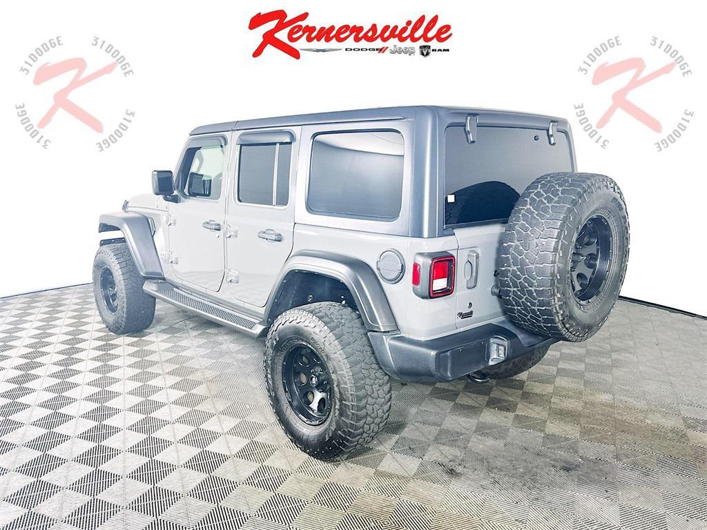 used 2020 Jeep Wrangler Unlimited car, priced at $24,535