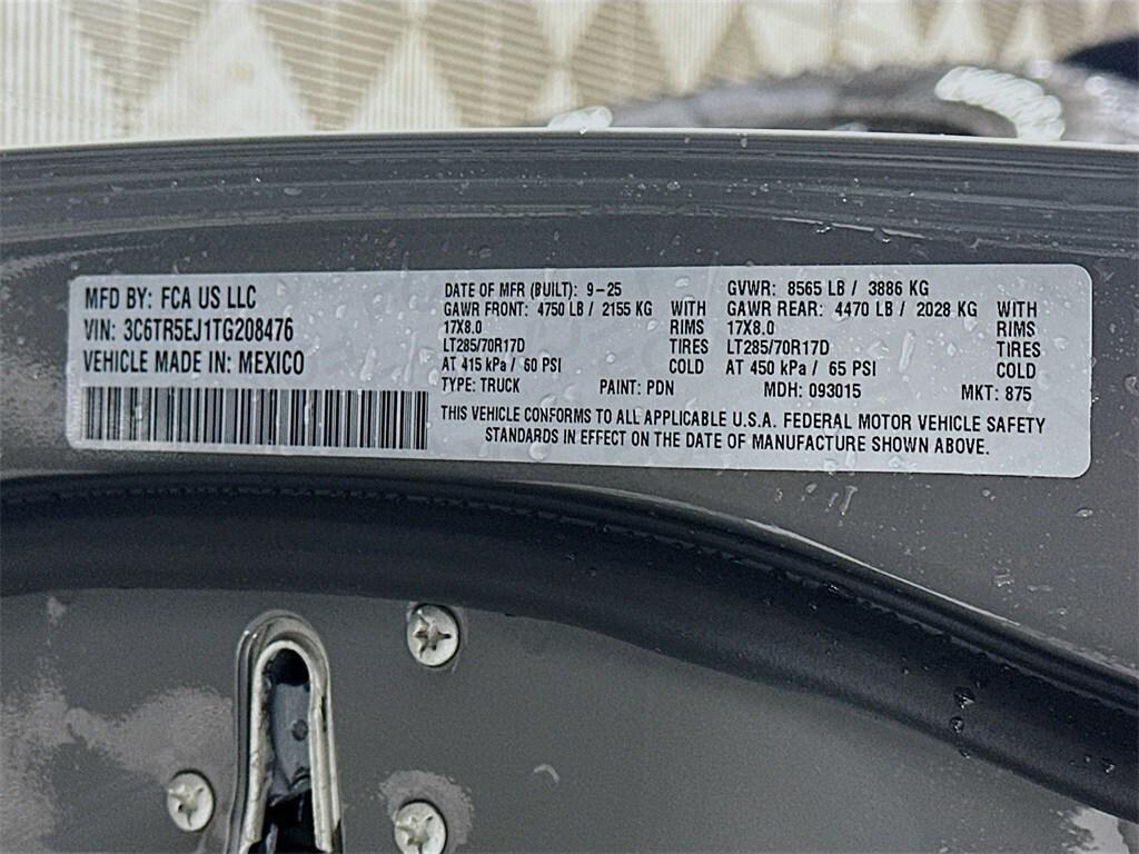 new 2026 Ram 2500 car, priced at $68,197