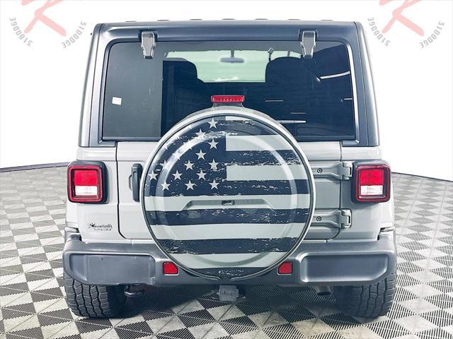 used 2021 Jeep Wrangler Unlimited car, priced at $28,635