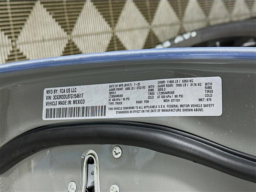 new 2026 Ram 3500 car, priced at $70,573