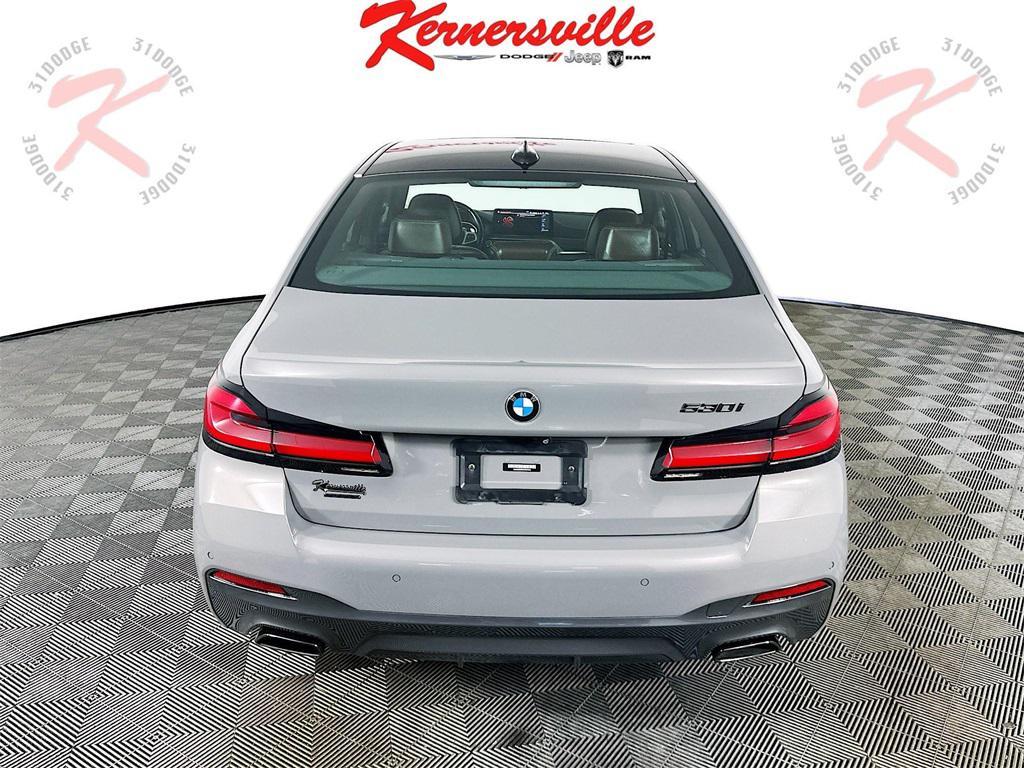 used 2021 BMW 530 car, priced at $27,835