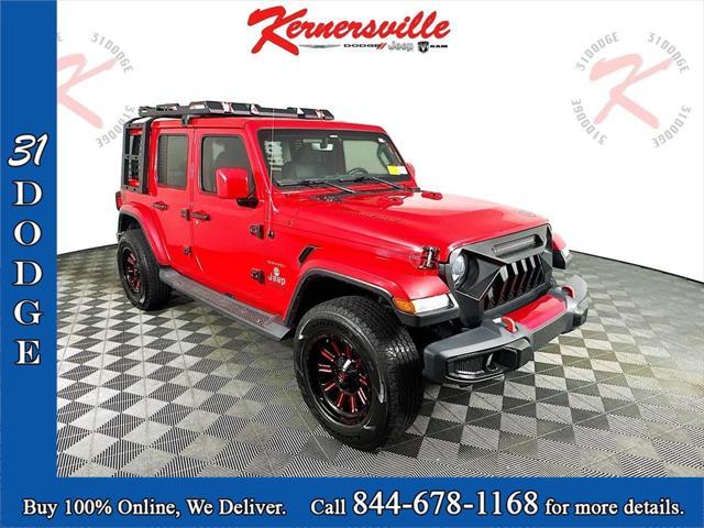 used 2018 Jeep Wrangler Unlimited car, priced at $26,985