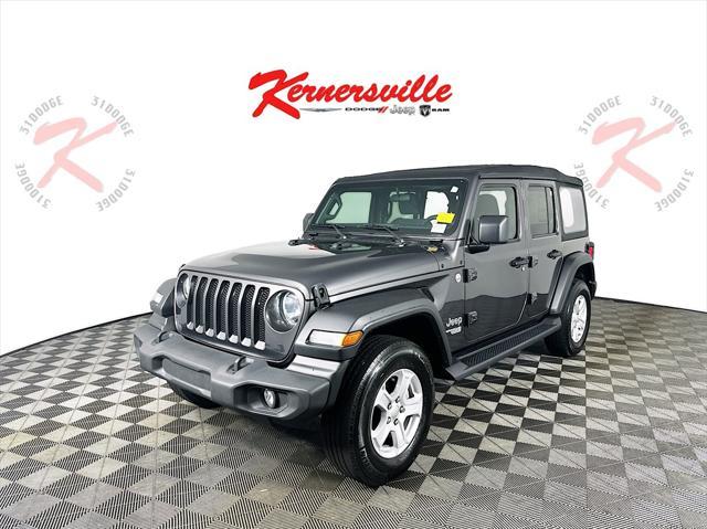 used 2021 Jeep Wrangler Unlimited car, priced at $28,935