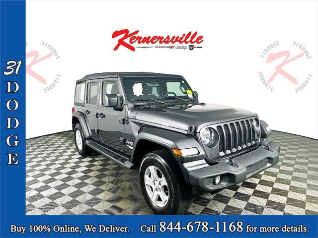 used 2021 Jeep Wrangler Unlimited car, priced at $28,935