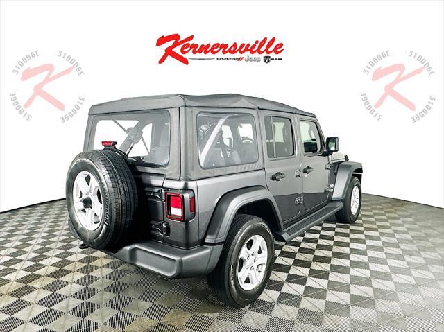 used 2021 Jeep Wrangler Unlimited car, priced at $28,935