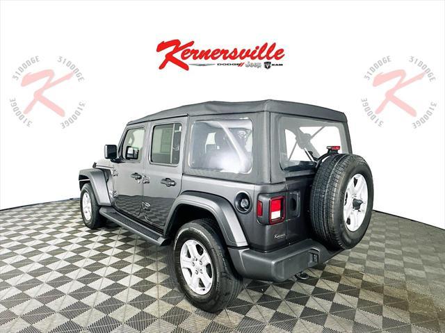 used 2021 Jeep Wrangler Unlimited car, priced at $28,935