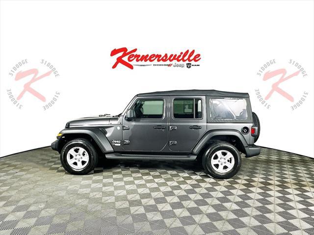 used 2021 Jeep Wrangler Unlimited car, priced at $28,935