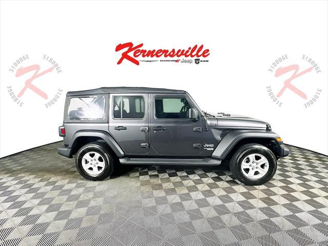 used 2021 Jeep Wrangler Unlimited car, priced at $28,935