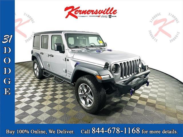 used 2018 Jeep Wrangler Unlimited car, priced at $22,885