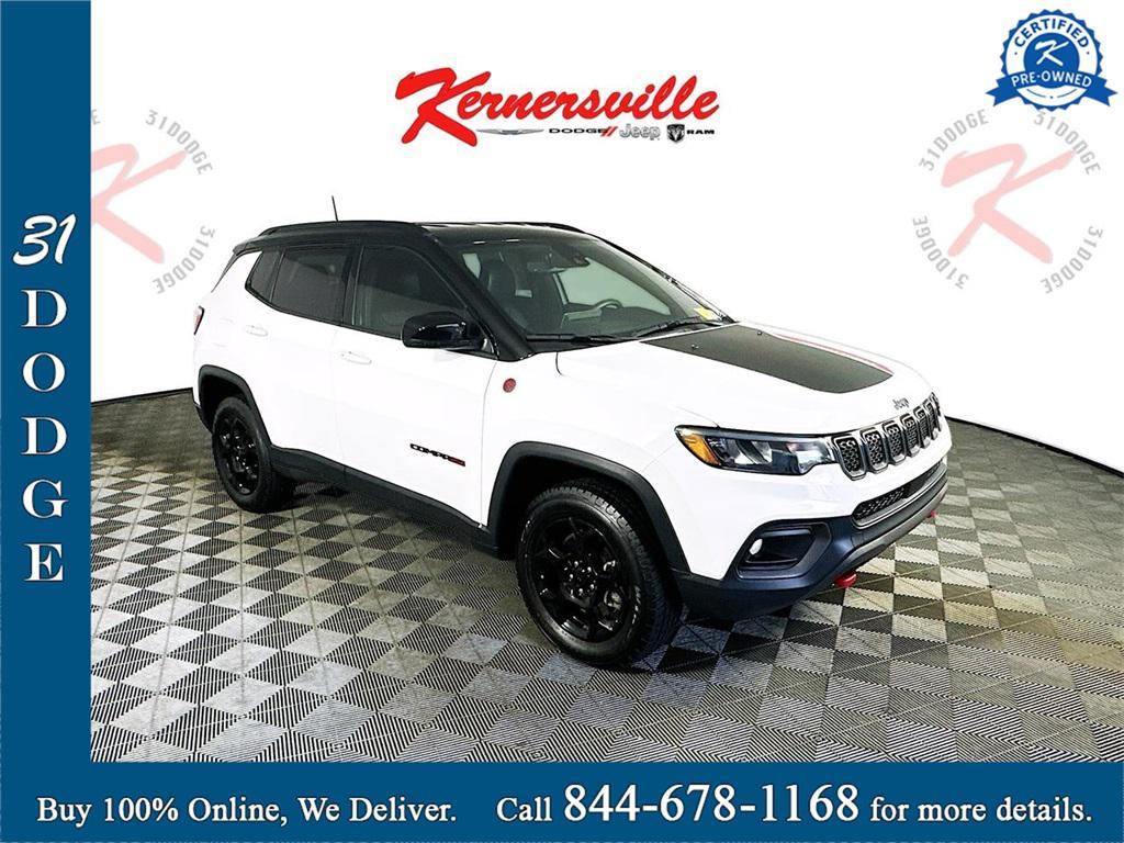 used 2023 Jeep Compass car, priced at $22,935