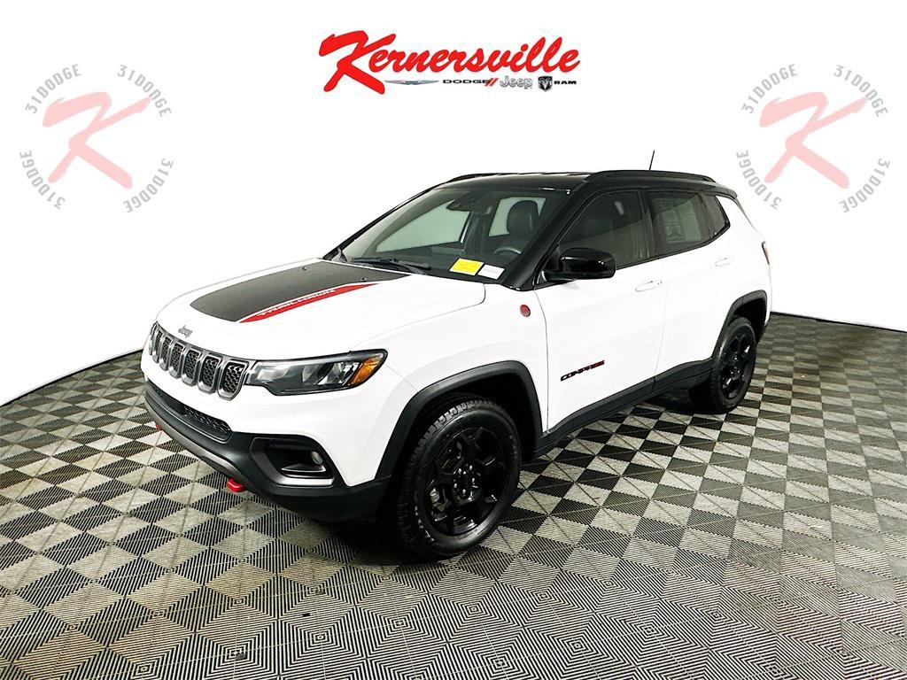 used 2023 Jeep Compass car, priced at $22,935