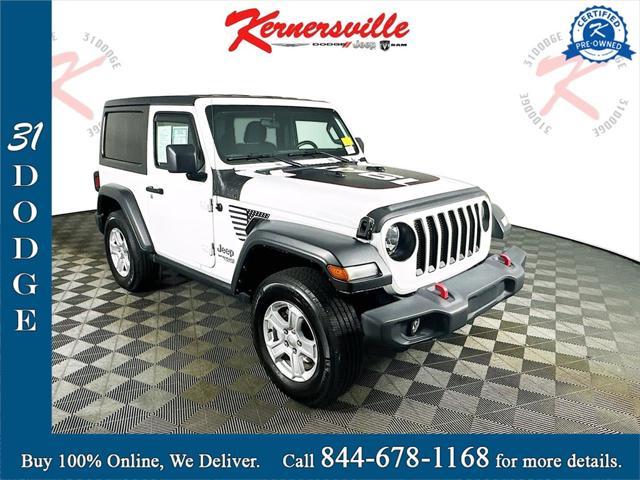 used 2020 Jeep Wrangler car, priced at $23,235