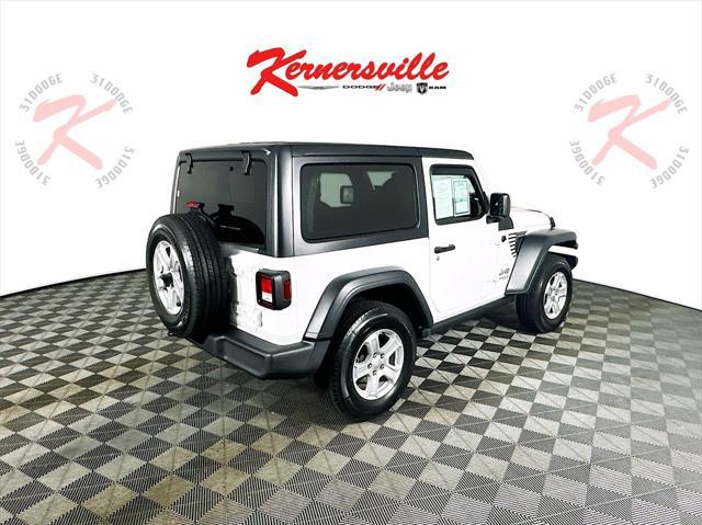 used 2020 Jeep Wrangler car, priced at $23,235