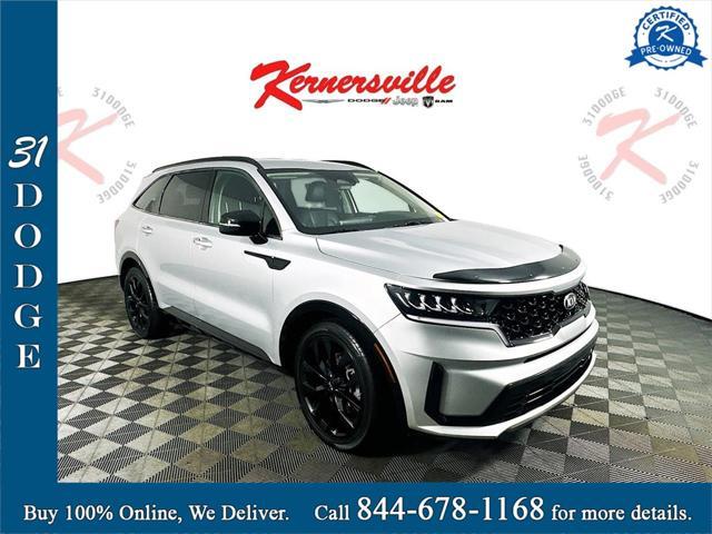 used 2021 Kia Sorento car, priced at $21,735