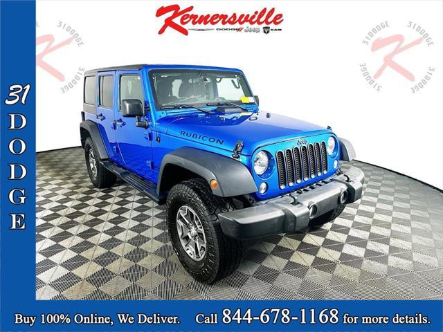 used 2016 Jeep Wrangler Unlimited car, priced at $13,585