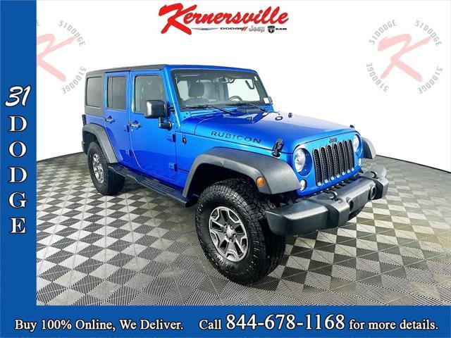 used 2016 Jeep Wrangler Unlimited car, priced at $12,985