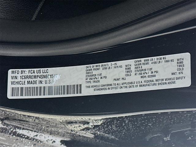 new 2025 Ram 1500 car, priced at $45,355