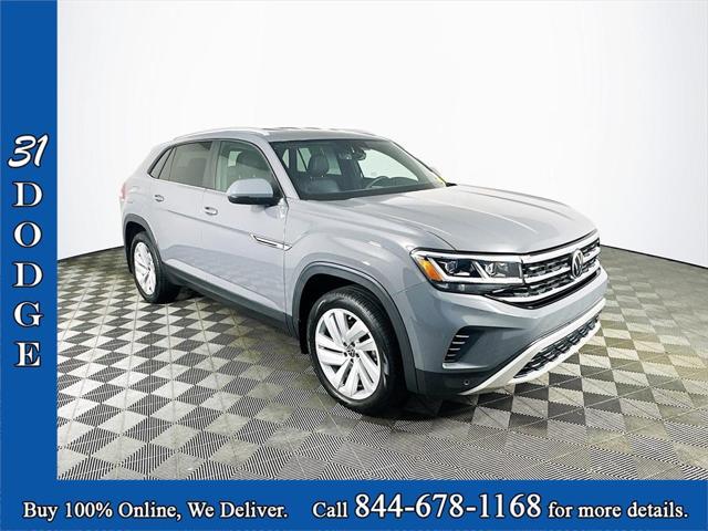 used 2021 Volkswagen Atlas Cross Sport car, priced at $25,435