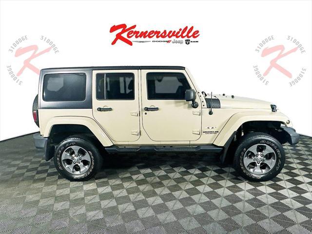used 2017 Jeep Wrangler Unlimited car, priced at $22,485