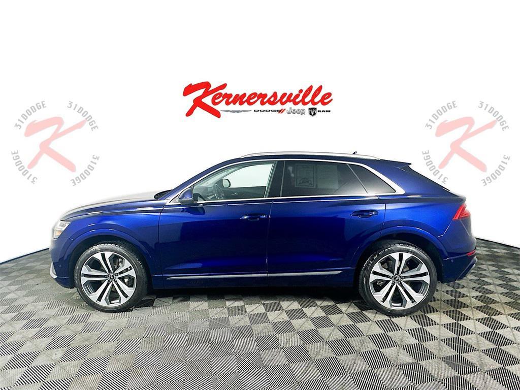 used 2021 Audi Q8 car, priced at $39,135