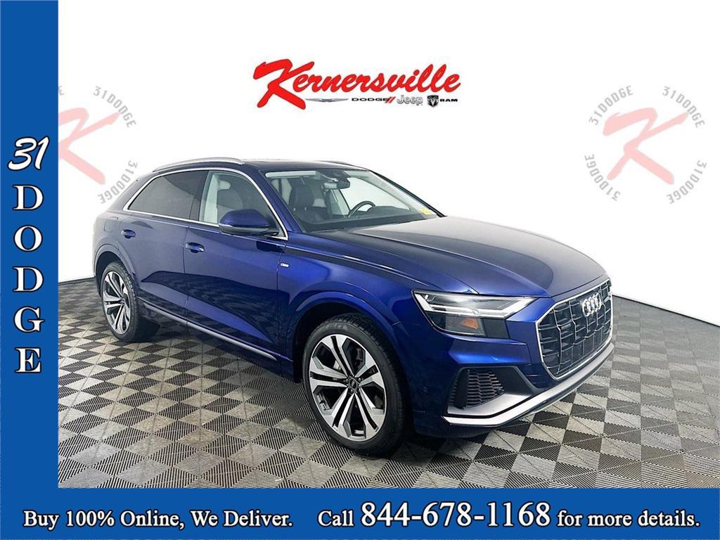 used 2021 Audi Q8 car, priced at $39,535