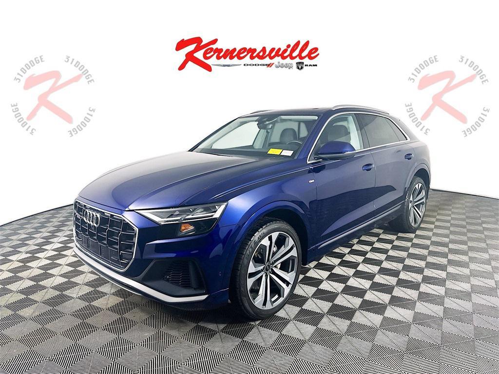 used 2021 Audi Q8 car, priced at $39,135