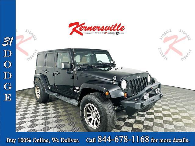 used 2012 Jeep Wrangler Unlimited car, priced at $17,285