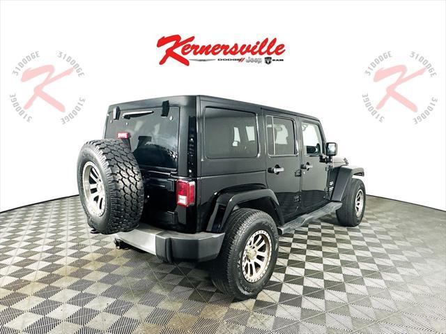 used 2012 Jeep Wrangler Unlimited car, priced at $15,485