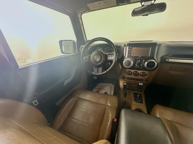 used 2012 Jeep Wrangler Unlimited car, priced at $15,485