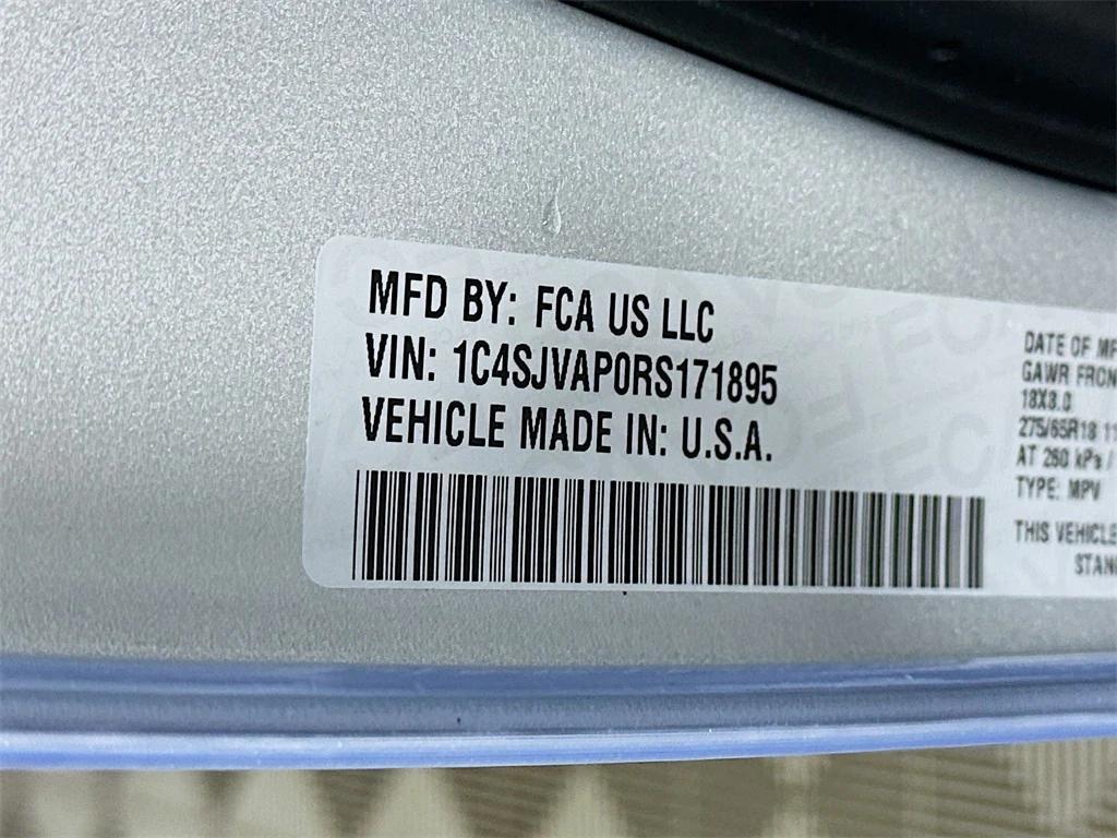 new 2024 Jeep Wagoneer car, priced at $59,842