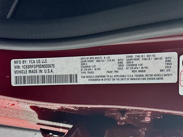 new 2025 Ram 1500 car, priced at $46,331