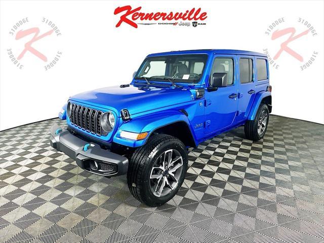 new 2024 Jeep Wrangler 4xe car, priced at $44,648