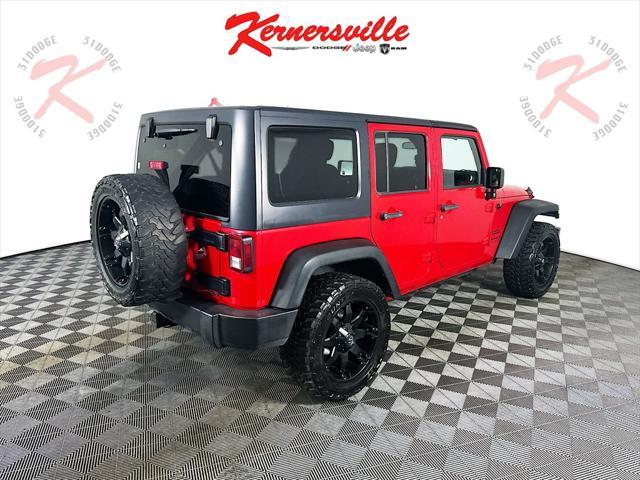 used 2017 Jeep Wrangler Unlimited car, priced at $22,485