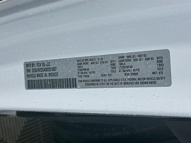 new 2025 Ram ProMaster 2500 car, priced at $52,053