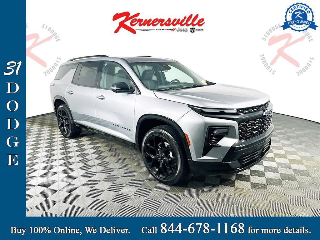 used 2024 Chevrolet Traverse car, priced at $50,535