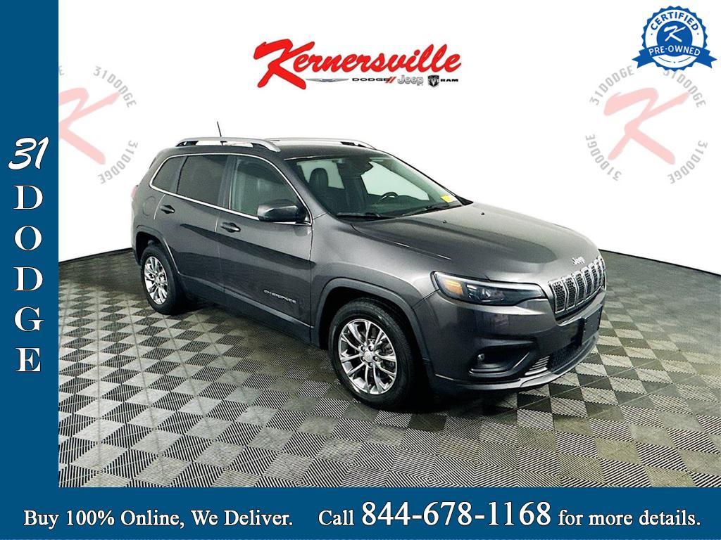 used 2021 Jeep Cherokee car, priced at $18,335