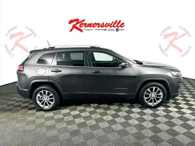 used 2021 Jeep Cherokee car, priced at $19,935