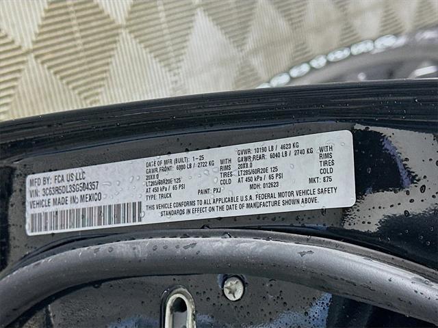 new 2025 Ram 2500 car, priced at $69,142