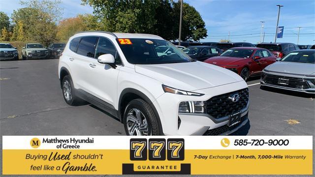 used 2023 Hyundai Santa Fe car, priced at $25,490