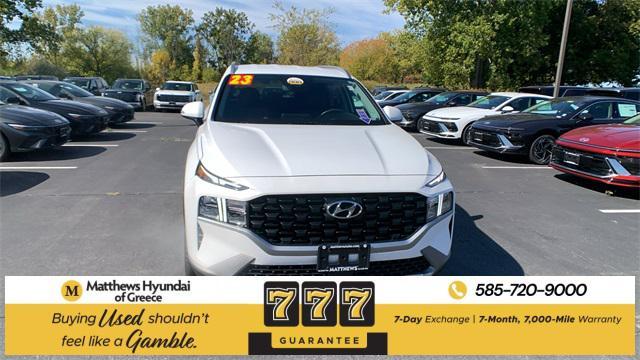 used 2023 Hyundai Santa Fe car, priced at $25,490