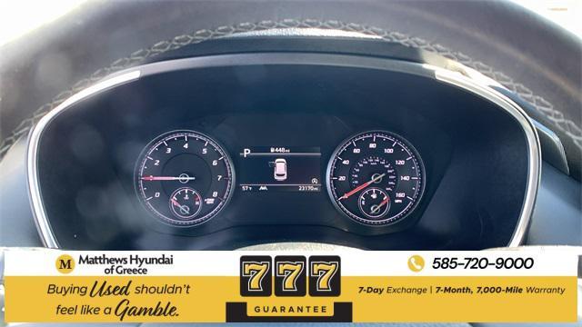 used 2023 Hyundai Santa Fe car, priced at $25,490