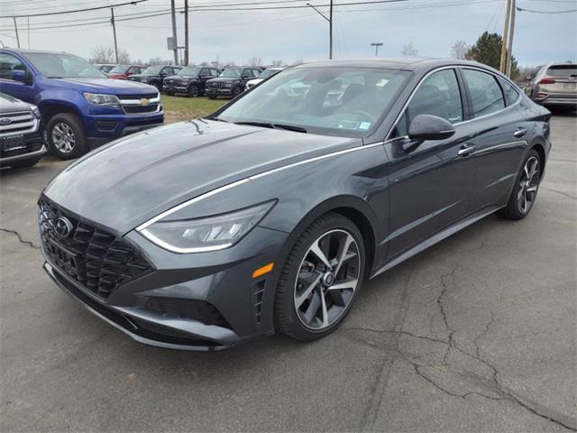 used 2022 Hyundai Sonata car, priced at $24,499
