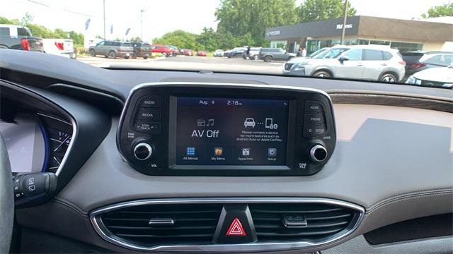 used 2019 Hyundai Santa Fe car, priced at $21,990